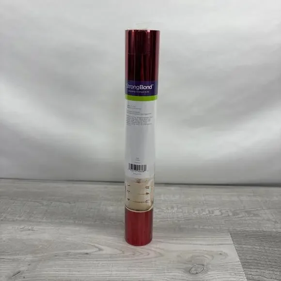 Cricut Foil Iron-on, 12" X 24" in Red - Strong Bond - Picture 3 of 6